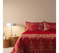 Granfoulard Bassetti Trapunta matrimoniale in cotone Monnalisa R1 rosso