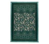 Granfoulard Plaid Imbottito Coperta Cotone Esperidi Blu Ottanio 135x190 Bassetti
