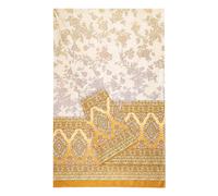 Granfoulard Telo Arredo Multiuso in Puro Cotone Agrigento Oro 270x270 Bassetti