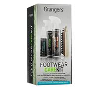 Granger's All-in- One, Kit per la Cura delle Calzature Unisex-Adulto, Nero, 10.01 x 10.59 x 22 cm