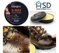 Grangers G Cera 80g Impermeabile Pelle Vergine Scarpa Stivale Lucido Dubbin