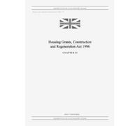GRANGIS LLC UK Publishing Un Housing Grants, Construction and Regen (Tascabile)