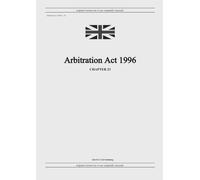 GRANGIS LLC UK Publishing United Kingdom Legi Arbitration Act 1996 (Tascabile)
