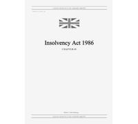 GRANGIS LLC UK Publishing United Kingdom Legis Insolvency Act 1986 ( (Tascabile)