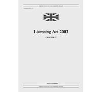 GRANGIS LLC UK Publishing United Kingdom Legis Licensing Act 2003 ( (Tascabile)