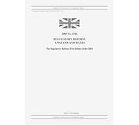Grangis Uk Publishing The Regulatory Reform (Fire Safety) Order 2005 (Tascabile)