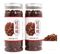 Grani di Pepe di Sichuan, 5,6 Once (160 G), Autentico Pepe Rosso di Sichuan, Senza Semi, Sapore Forte, Essenziale per Mapo Tofu, Pollo Kung Pao, Cucina Asine