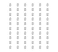 Grani in policarbonato trasparenti M6x6 - Conf. 60 pezzi