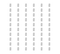 Grani trasparenti in Policarbonato M4x6 - Conf. 60 pezzi