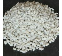 Graniglia di Marmo bianco Carrara granulato ornamentale per giardino sacco 25 Kg