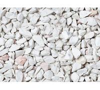 Graniglia, granulato per giardino, Bianco Verona 80-120 mm (1200 kg)