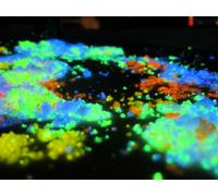 Graniglia sabbia in vetro che si illumina al buio glow per colorare barattoli