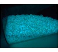 Graniglia sabbia in vetro che si illumina al buio glow per colorare barattoli