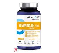 GRANIONS BY SOMATOLINE VITAMINA D3 VEGETALE 2000 UI 30 COMPRESSE MASTICABILI GUSTO ARANCIA SENZA GLUTINE CON EDULCORANTE