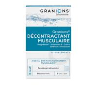 Granions Cromo, riduce la tensione muscolare e previene i crampi involontari, Capsule, 60 Capsule, 74 g
