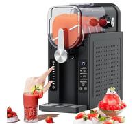 Granita, macchina per granita da 1,6 l, senza ghiaccio, per la casa, macchina professionale per bevande ghiacciate, autopulente, 6 programmi preimpostati, margarita ghiacciate, frappé, milkshake