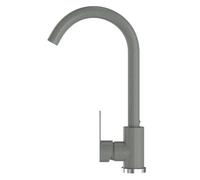 Granitan ® Prestige - Rubinetto da cucina con beccuccio girevole a 360°, rubinetto da cucina ad alta pressione, testa in ceramica, set di rubinetti per bagno, cucina, ristorante, hotel