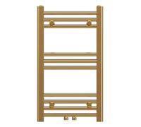 GRANITAN Scaldasalviette RAVEN 70x40 cm, Oro | Scaldasalviette e Portasalviette Efficiente, Scaldasalviette Utilizzabile, Radiatore per Bagno, 234W