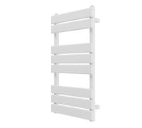 Granitan Termoarredo Bagno 80x45 cm - 407W - Termo Arredo da Bagno - Termoarredo Idraulico - Termosifone da Parete - Bianco