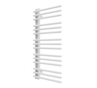 Granitan Termoarredo Bagno 90x50 cm - 400W - Termo Arredo da Bagno - Termoarredo Idraulico - Termosifone da Parete - Bianco
