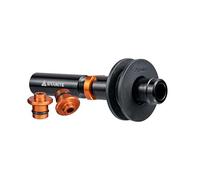 Granite ChainDock ASSE Fittizio per Telaio con Perno Passante da 12 mm, Supporto Catena per la Protezione Durante Il Trasporto e la Manutenzione