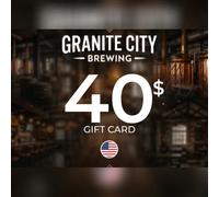 Granite City Brewing Gift Card 40 USD Key - UNITED STATES