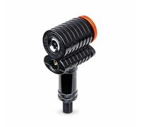Granite Quickie Testa Pompa Bici 3-in-1 per valvole Presta, Schrader e Clik, Raccordo a Doppia Porta