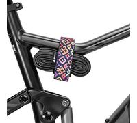Granite Rockband+ Fascia Porta Telaio per Bicicletta per Camere d'Aria e Kit di Attrezzi per Bicicletta, Attaccare Accessori Extra alla Tua Mountain Bike e Bicicletta da Strada (Piastrella Quadrata)