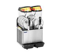 Granitore sorbettiera - 2 x 14 L - LED - Pannello digitale - Royal Catering RCSL 2/12A
