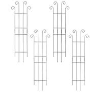 Grank Rank Grille - Supporto Per Piante In Metallo, Robusto Cornice Di Ferro | Petite Inossidabile Viticcio Aiuta La Griglia Gli Interni Con Le Da Arrampicata Fiori, Decorazione Della Terrazza Del Bal