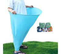 Granny Pants Outdoor Game, Oversized Team Play Activity, Hilarious Group Challenge Set, Ideale per bambini, adulti, backyard, Family Reunion, Lawn, Birthday, Night, Ringraziamento Party