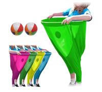 Granny Pants Yard Game, Granny Pants Outdoor Game with Bouncy Balls,Giant Outdoor Recreational Tossing Games,Granny Pant Party Rush,Family Reunion Game,Team Relay Family Reunion Field Games Set