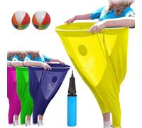 Granny Pants Yard Game Set, 2025 New Giant Outdoor Freaky Funny Pants Party Game con palle rimbalzanti, divertente riunione di famiglia e relè di squadra giochi di lancio ricreativi, gli ultimi giochi