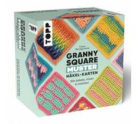 Granny Square Muster Häkel-Karten (Deutsche Ausgabe): 50x häkeln, mixen und matchen. Mit Häkelschrift und Foto zu jedem Granny Square und praktischem So-geht's-Booklet
