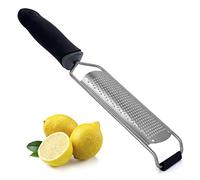 Granny's Kitchen Grattugia Limoni Lunga e Stretta - Zester Affilata in Acciaio Inox per Scorza di Agrumi Parmigiano Zenzero Formaggio Stagionato