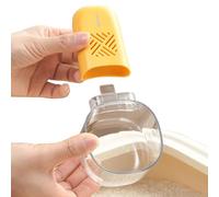 Grano Aperto Con Portioner Di Riso Multifunzionale -15,5 Cm Con Di Misurazione | Cucina Cucina Cucchiaio Di Riso Addominali Con Integrata, Misurazione Di Farina E Mangime Per