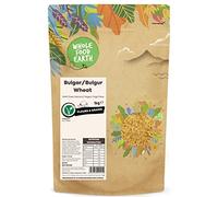 Grano bulgaro/bulgur terrestre intero, senza OGM, naturale, vegano, senza latticini, senza zucchero aggiunto, 1 kg