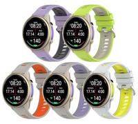 Gransho compatibile con Garmin Approach S60 / Forerunner 970/935 / Forerunner965 Solar/Descent G1 Cinturino per Orologio in Gomma Siliconica NO250826 (A [Pack of 5])