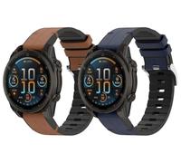Gransho compatibile con Garmin Descent MK3 43mm / Fenix 7S Pro/Fenix 7S Solar/Fenix 8 43MM / Fenix 6S Pro Cinturino per Orologio, Cinturino in Silicone Morbido per Orologi NO250810 (B [Pack of 2])
