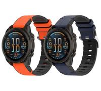 Gransho compatibile con Garmin Descent MK3 43mm / Fenix 7S Pro/Fenix 7S Solar/Fenix 8 43MM / Fenix 6S Pro Cinturino per Orologio, Cinturino in Silicone Morbido per Orologi NO250810 (E [Pack of 2])