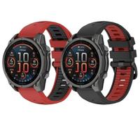 Gransho compatibile con Garmin Descent MK3i 43mm / Fenix 6S / Fenix 7S / Fenix 7S Sapphire Solar/Fenix 5S Plus Cinturino per Orologio in Gomma Siliconica NO260305 (I [Pack of 2])