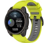 Gransho compatibile con Garmin Fenix 3 / TACTIX DELTA / Tactix8 AMOLED 51mm / Instinct 2X / Instinct 3 Solar 50mm Cinturino per Orologio in Silicone Caucciù Impermeabile Cinturini per (Pattern F)