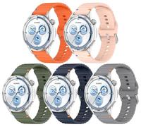 Gransho compatibile con Garmin Forerunner255 music/Vivoactive 4 / Venu 3 / Forerunner 265 / Forerunner265 music Cinturino per Orologio, Ricambio di Cinturino di Silicone per (22mm, A [Pack of 5])