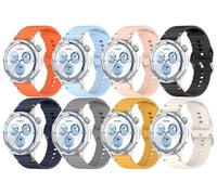 Gransho compatibile con Garmin Forerunner255 music/Vivoactive 4 / Venu 3 / Forerunner 265 / Forerunner265 music Cinturino per Orologio, Ricambio di Cinturino di Silicone per (22mm, A [Pack of 8])