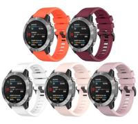 Gransho compatibile con Garmin Instinct 3 Solar 50mm / Tactix8 SOLAR 51mm / Descent mk1 / Enduro 2 / Quatix8 51mm Cinturino per Orologio in Silicone Caucciù Impermeabile Cinturini (H [Pack of 5])