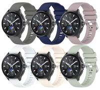 Gransho compatibile con Garmin Venu 3 / Vivoactive 4 / Forerunner255 music/Venu 2 / Forerunner 255 Cinturino per Orologio, Lightweight Bracciale Universale in Cinturino (22mm, D [Pack of 6])