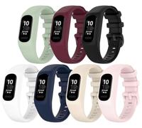 Gransho compatibile con Garmin Vivosmart 5 / Smart 5 Gomma Cinturini per Orologi, Impermeabile Orologi Bracciale Cinturino NO260103 (E [Pack of 7])