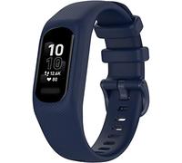 Gransho compatibile con Garmin Vivosmart 5 / Smart 5 Gomma Cinturini per Orologi, Impermeabile Orologi Bracciale Cinturino NO260103 (Midnight Blue)