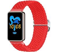 Gransho compatibile con Honor Band 9/10 stile NATO nylon balistico sostituzione cinturino per Orologio NO250709 (Red)