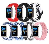 Gransho compatibile con Honor Band 9/10 stile NATO nylon balistico sostituzione cinturino per Orologio NO250819 (A [Pack of 7])
